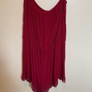 Loose fitting romper